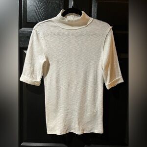 NEW Free People We The Free Mock Turtleneck Tee NWOT